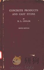 CONCRETE PRODUCTS AND CAST STONE（1961 PDF版）