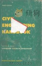 CIVIL ENGINEERING HANDBOOK（1959 PDF版）
