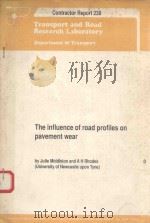 THE INFLUENCE OF ROAD PROFILES ON PAVEMENT WEAR（1990 PDF版）