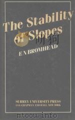 THE STABILITY OF SLOPES（1986 PDF版）