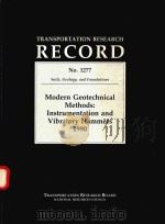 MODERN GEOTECHNICAL METHODS:INSTRUMENTATION AND VIBRATORY HAMMERS 1990（1990 PDF版）