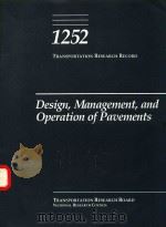 DESIGN MANAGEMENT AND OPERATION OF PAVEMENTS（1989 PDF版）