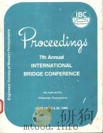 PROCEEDINGS 7TH ANNUAL INTERNATIONAL BRIDGE CONFERENCE（1880 PDF版）