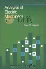 ANALYSIS OF ELECTRIC MACHINERY（1986 PDF版）
