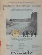 PROCEEDINGS OF THE 1991 ANNUAL SYMPOSIUM ON ENGINEERING GEOLOGY AND GEOTECHNICAL ENGINEERING（1991 PDF版）