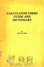 CALCULATOR USERS GUIDE AND DICTIONARY（1976 PDF版）