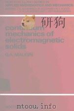 CONTINUUM MECHANICS OF ELECTROMAGNETIC SOLIDS（1988 PDF版）