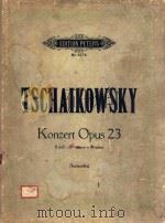 TSCHAIKOWSKY  Konzert  Opus  23（ PDF版）