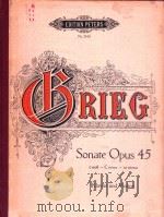 BRIEC Sonate Opus 45 PDF电子版封面 Klavier and Violine