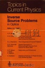 INVERSE SOURCE PROBLEMS IN OPTICS（1978 PDF版）