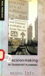DECISION MAKING IN TRSPORT PLANNING（1992 PDF版）