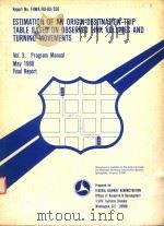 ESTIMATION OF AN ORIGIN-DESTINATION TRIP TABLE BASED ON OBSERVED LINK VOLUMES AND TURNING MOVEMENTS（1980 PDF版）