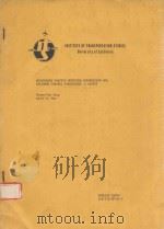 INSTITUTE OF TRANSPORTATION STUDIES UNIVERSITY OF CALIFORNIA MONITORING TRAFFIC DETECTOR INFORMATION（1984 PDF版）