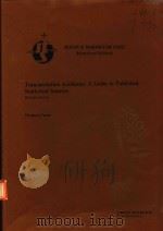 TRANSPORTATION ACCIDENTS:A GUIDE TO PUBLISHED STATISTICAL SOURCES REVISED EDITION（1984 PDF版）