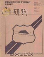 HYDRAULIC DESIGN OF HIGHWAY CULVERTS（1985 PDF版）