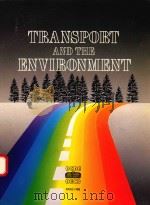 TRANSPORT AND THE ENVIRONMENT（1988 PDF版）