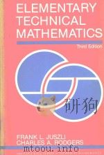 THIRD EDITION ELEMENTARY TECHNICAL MATHEMATICS（1980 PDF版）