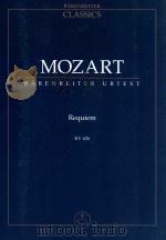 MOZART  BARENREITER  URTEXT（1965 PDF版）