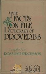The Facts on File dictionary of proverbs（1983 PDF版）