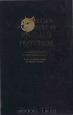 The Oxford dictionary of English proverbs. (Third Edition) 1970 PDF电子版封面 0198691181 F. P. Wilson