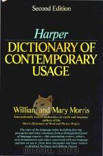 Harper dictionary of contemporary usage (Second Edition) 1985 PDF电子版封面 006181606X