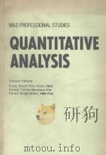 QUANTITATIVE ANALYSIS（1985 PDF版）