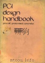 PCI DESIGN HANDBOOK PRECAST PRESTRESSED CONCRETE SECOND EDITION 1978 PDF电子版封面