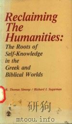 RECLAIMING THE HUMANITIES（1986 PDF版）