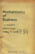 MATHEMATICS OF BUSINESS THIRD EDITION（1984 PDF版）