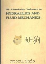 7TH AUSTRALASIAN CONFERENCE ON HYDRAULICS AND FLUID MECHANICS（1980 PDF版）