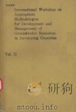 INTERNATIONAL WORKSHOP ON APPROPRIATE METHODOLOGIES FOR DEVELOPMENT AND MANAGEMENT OF GROUNDWATER RE（1989 PDF版）