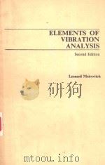 ELEMENTS OF VIBRATION ANALYSIS SECOND EDITION（1986 PDF版）