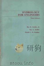 HYDROLOGY FOR ENGINEERS THIRD EDITION（1982 PDF版）