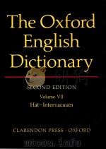 The Oxford English dictionary (Second Edition) (Volume VII)（1989 PDF版）