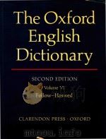 The Oxford English dictionary (Second Edition) (Volume VI)（1989 PDF版）