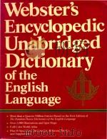 Webster's unabridged dictionary of the English language（1984 PDF版）