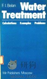 WATER TREATMENT CALCULATIONS EXAMPLES PROBLEMS（1980 PDF版）