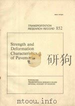 STRENGTH AND DEFORMATION CHARACTERISTICS OF PAVEMENTS（ PDF版）