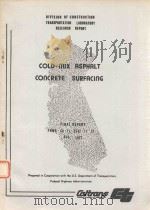 COLD-MIX ASPHALT CONCRETE SURFACING（ PDF版）