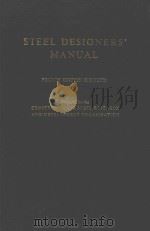 STEEL DESIGNER'S MANUAL FOURTH EDITION REVISED（1983 PDF版）