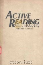 ACTIVE READING READING EFFICIENTLY IN THE ARTS AND SCIENCES（1987 PDF版）