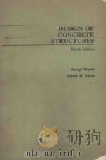 DESIGN OF CONCRETE STRUCTURES NINTH EDITION 1979 PDF电子版封面 007071116X GEORGE WINTER