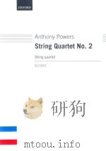 STRING QUARTET NO.2（1998 PDF版）