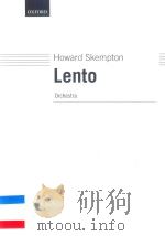 LENTO FOR ORCHESTRA（1994 PDF版）