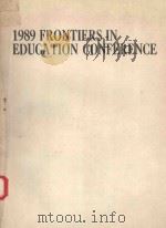 1989 FRONTIERS IN EDUCATION CONFERENCE（1989 PDF版）