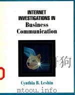 INTERNET INVESTIGATIONS IN BUSINESS COMMUNICATION（1997 PDF版）