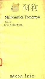 MATHEMATICS TOMORROW（1981 PDF版）