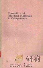 DURABILITY OF BUILDING MATERIALS AND COMPONENTS（1991 PDF版）