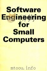 SOFTWARE ENGINEERING FOR SMALL COMPUTERS（1982 PDF版）
