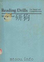 READING DRILLS FOR SPEED AND COMPREHENSION（1982 PDF版）
